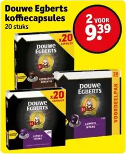 Kruidvat Douwe Egberts koffiecapsules aanbieding