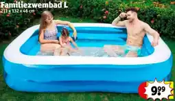 Kruidvat Familiezwembad L aanbieding
