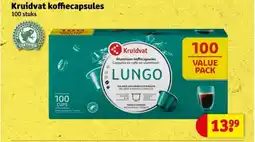 Kruidvat Kruidvat koffiecapsules aanbieding
