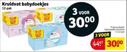 Kruidvat Kruidvat babydoekjes aanbieding