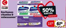 Kruidvat Davitamon vitamine D volwassenen aanbieding