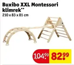 Kruidvat Buxibo XXL Montessori klimrek aanbieding