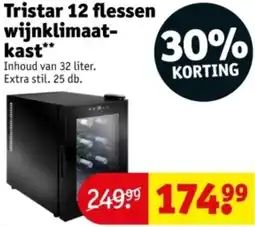 Kruidvat Tristar 12 flessen wijnklimaatkast aanbieding