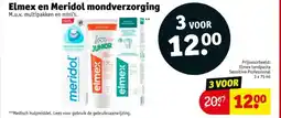 Kruidvat Elmex en Meridol mondverzorging aanbieding