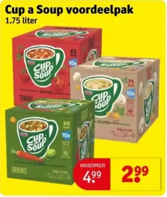 Kruidvat Cup a Soup voordeelpak aanbieding