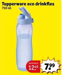 Kruidvat Tupperware eco drinkfles aanbieding
