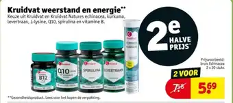 Kruidvat Kruidvat weerstand en energie aanbieding
