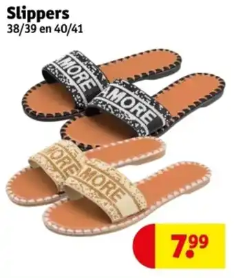 Kruidvat Slippers aanbieding
