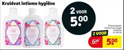 Kruidvat Kruidvat intieme hygiëne aanbieding