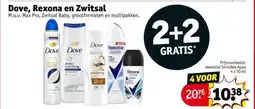 Kruidvat Dove, Rexona en Zwitsal aanbieding