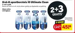 Kruidvat Oral B opzetborstels i0 Ultimate Clean aanbieding