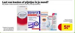 Kruidvat Last van kwalen of pijntjes in je mond? aanbieding