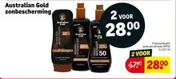 Kruidvat Australian Gold zonbescherming aanbieding