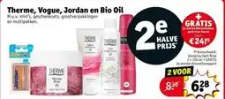 Kruidvat Therme, Vogue, Jordan en Bio Oil aanbieding