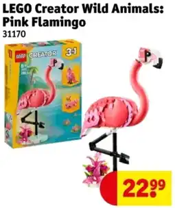 Kruidvat LEGO Creator Wild Animals: Pink Flamingo aanbieding