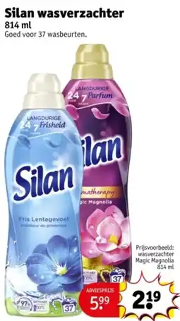 Kruidvat Silan wasverzachter aanbieding