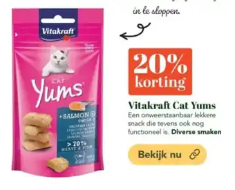 Discus Vitakraft Cat Yums aanbieding