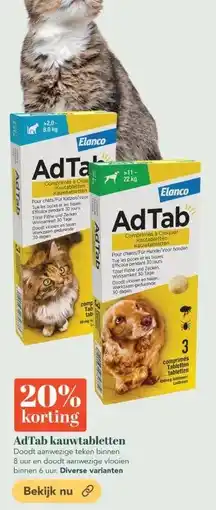Discus AdTab Kauwtabletten aanbieding
