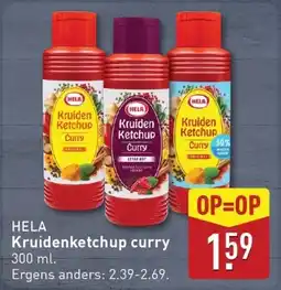ALDI Hela Kruidenketchup curry aanbieding