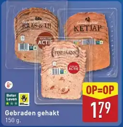 ALDI Gebraden gehakt aanbieding