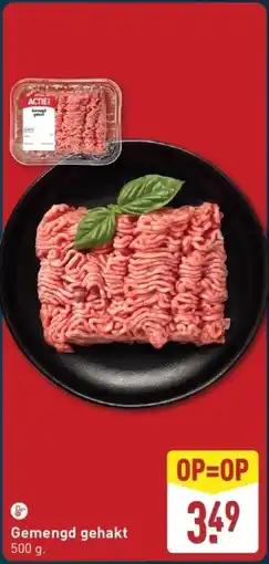 ALDI Gemengd gehakt aanbieding