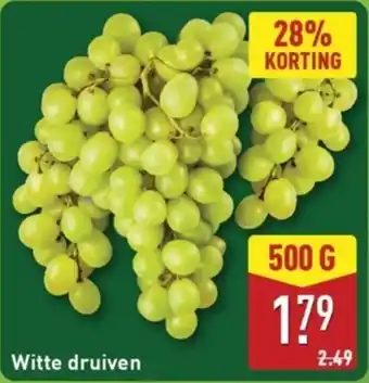 ALDI Witte druiven aanbieding