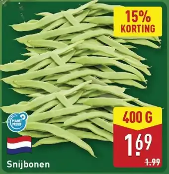 ALDI Snijbonen aanbieding