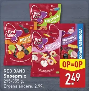 ALDI Red Band Snoepmix aanbieding
