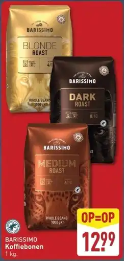 ALDI BARISSIMO Koffiebonen aanbieding