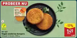 ALDI MY VAY Vegan oosterse burgers aanbieding