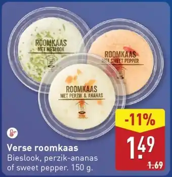 ALDI Verse roomkaas aanbieding