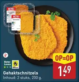ALDI Gehaktschnitzels aanbieding