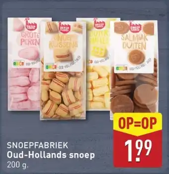 ALDI Snoepfabriek Oud-Hollands snoep aanbieding