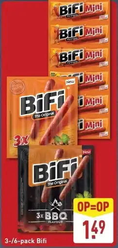 ALDI Bifi 3-/6-pack aanbieding