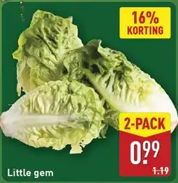 ALDI Little gem aanbieding