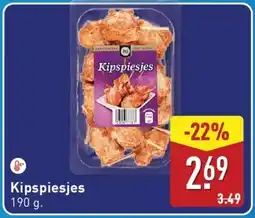 ALDI Kipspiesjes aanbieding