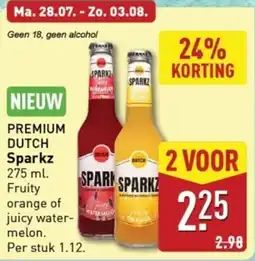 ALDI PREMIUM DUTCH Sparkz aanbieding