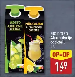 ALDI RIO D'ORO Alcoholvrije cocktail aanbieding