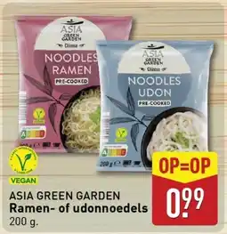 ALDI ASIA GREEN GARDEN Ramen of udonnoedels aanbieding