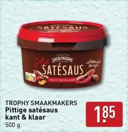 ALDI Trophy Smaakmakers Pittige satésaus kant & klaar aanbieding