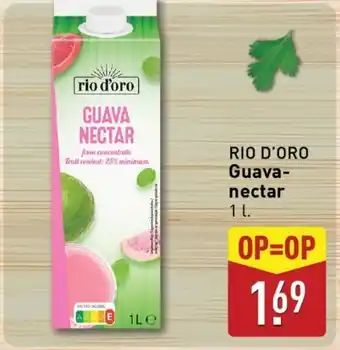 ALDI RIO D'ORO Guava Nectar aanbieding
