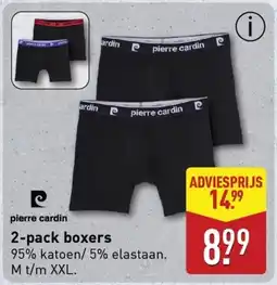 ALDI 2 Pack Boxers aanbieding