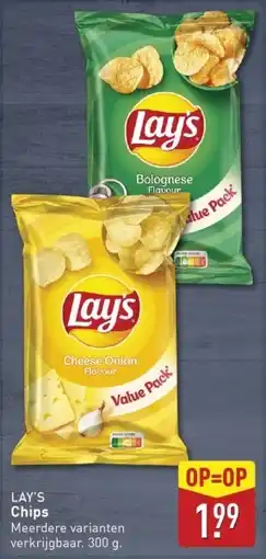 ALDI Lay's Chips aanbieding