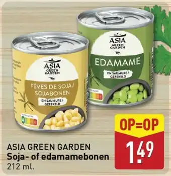 ALDI ASIA GREEN GARDEN Soja of edamamebonen aanbieding