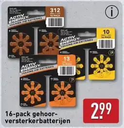 ALDI Gehoor versterkerbatterijen aanbieding