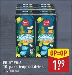 ALDI Fruit Fris 10-pack tropical drink aanbieding