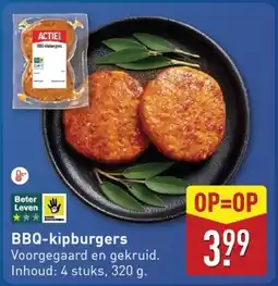 ALDI BBQ-kipburgers aanbieding