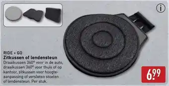 ALDI RIDE + GO Zitkussen of lendensteun aanbieding