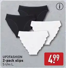 ALDI Up2fashion Slips aanbieding