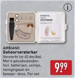 ALDI Ambiano Gehoorversterker aanbieding